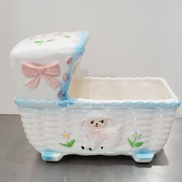 Vintage Rubens Baby Nursery Planter Cradle - Picture 5 of 8